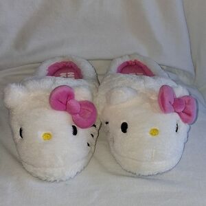 Hello Kitty White and Pink Slippers